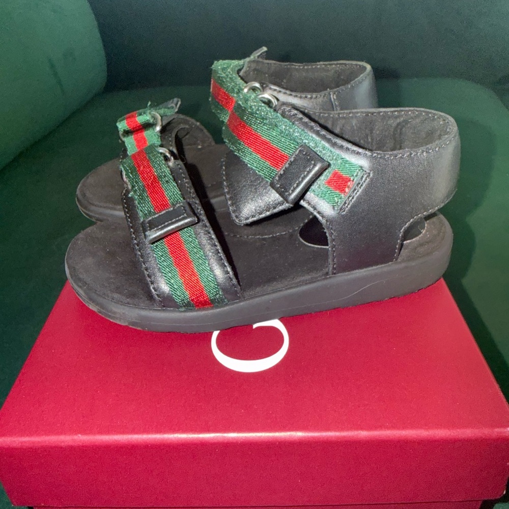 Gucci Red Box with Vertical White Logo